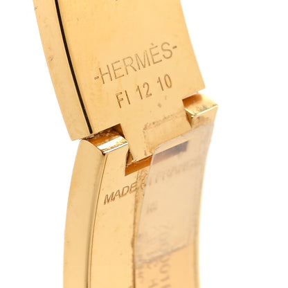 Hermes Enamel Narrow Clic Clac H Bracelet PM White 5 of 5