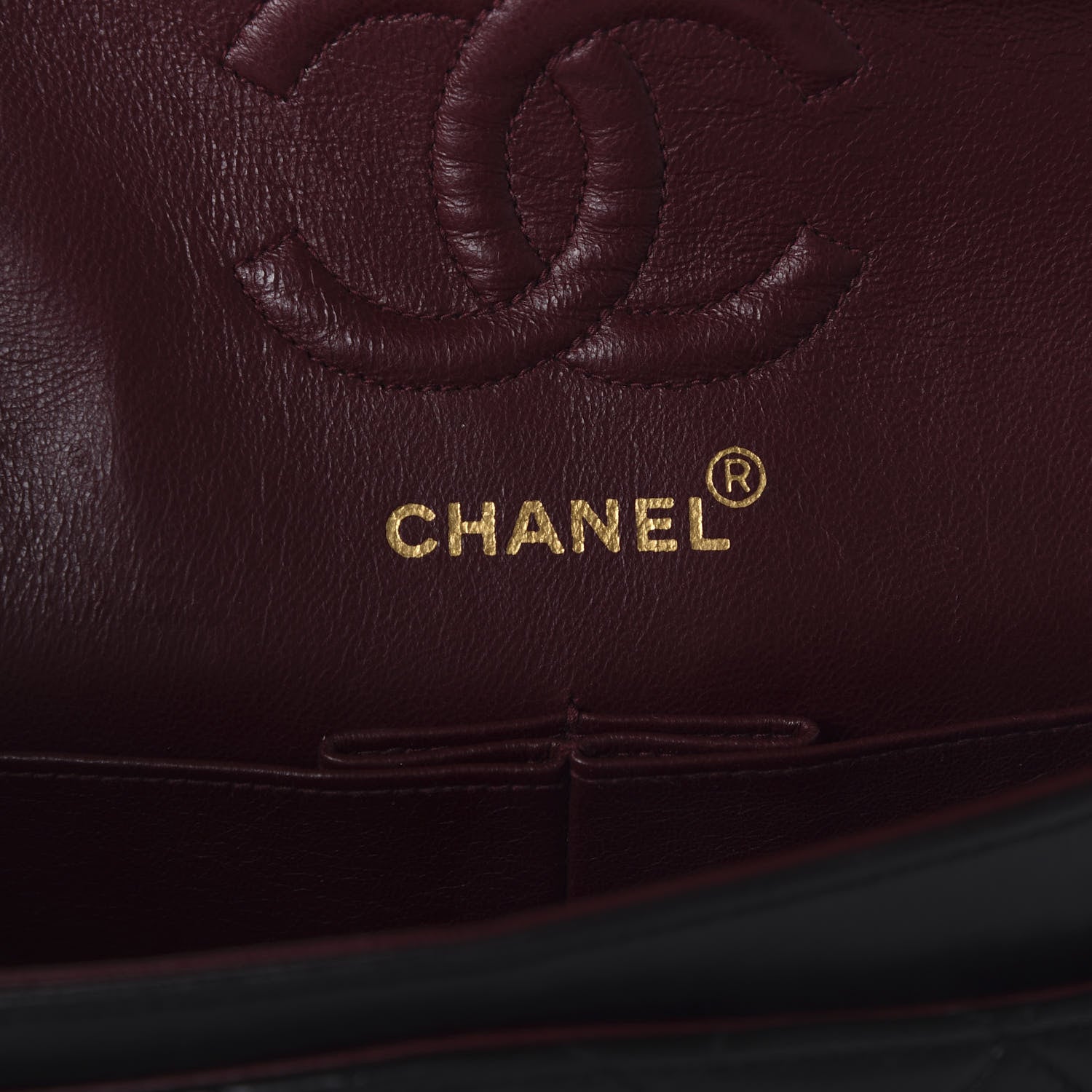 Chanel Lambskin Quilted Small Double Flap Black 8 of 13