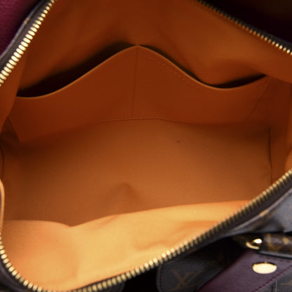 Louis Vuitton Monogram Manhattan NM Raisin 4 of 10