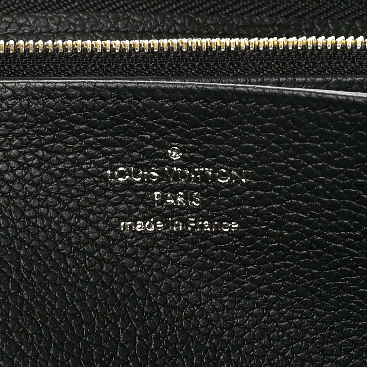 Empreinte Monogram Giant Zippy Wallet Black Beige