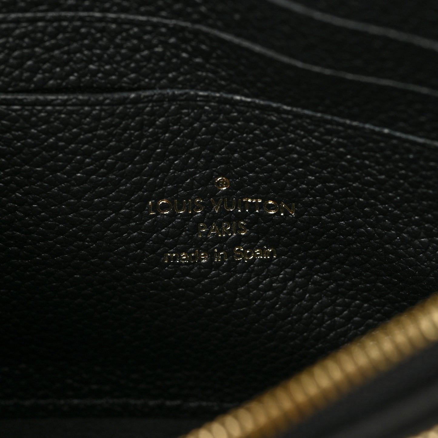 Empreinte Double Zip Pochette Black