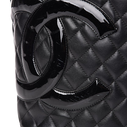 Chanel Calfskin Quilted Large Cambon Tote Black 11 of 17