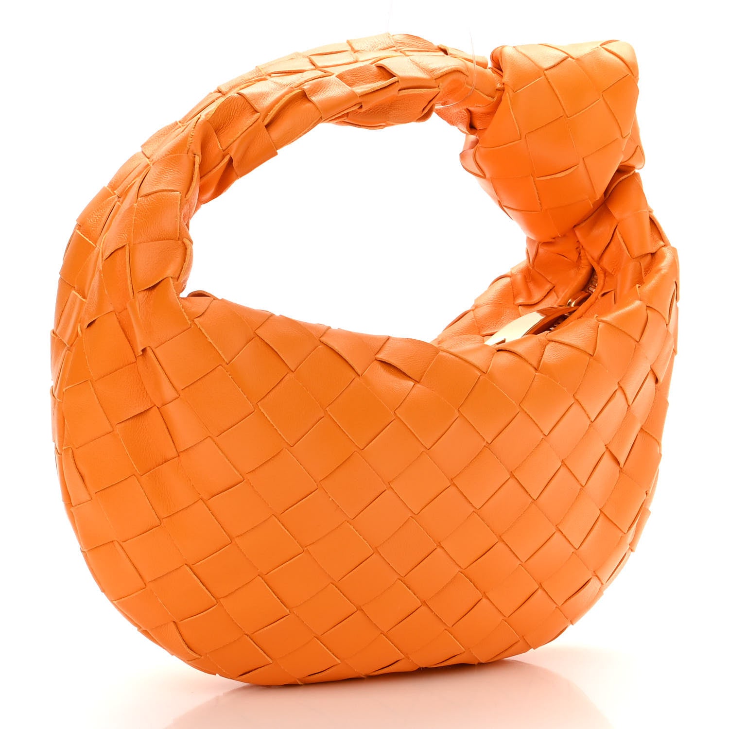 Bottega Veneta Nappa Intrecciato Mini Jodie Tangerine 3 of 9