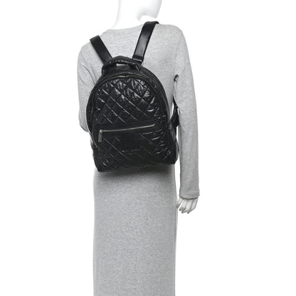Chanel Nylon Quilted Coco Cocoon Backpack Black 2 of 10