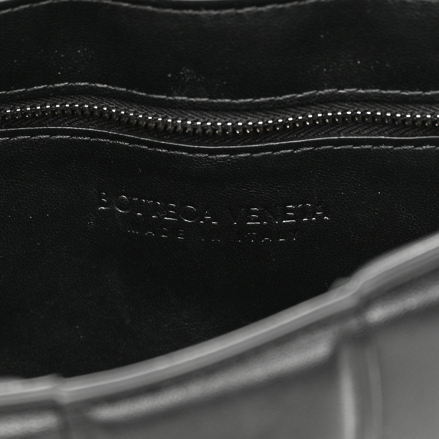 Nappa Maxi Intreccio Padded Cassette Crossbody Bag Black
