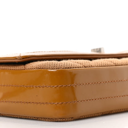 Chanel Jersey Patent Quilted 2.55 Reissue East West Flap Brown 8 of 9