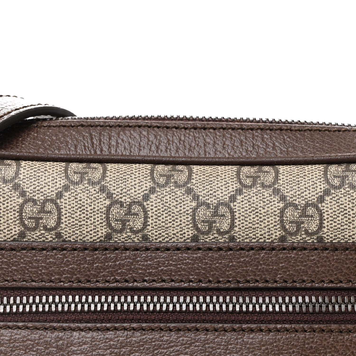 Gucci GG Supreme Monogram Web Small Ophidia Messenger Bag Brown 8 of 10