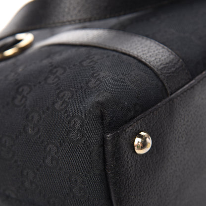 Gucci Monogram Abbey Medium Tote Black 11 of 13