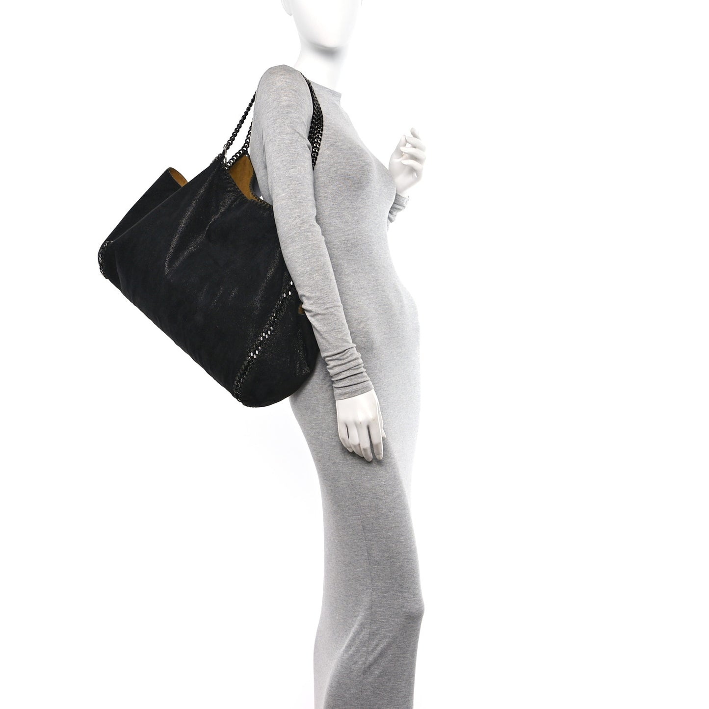 Shaggy Deer Falabella Reversible Tote Black