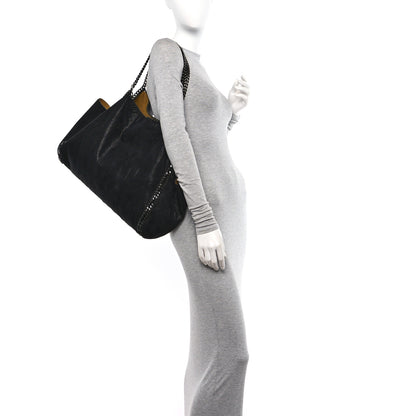 Stella McCartney Shaggy Deer Falabella Reversible Tote Black 2 of 25