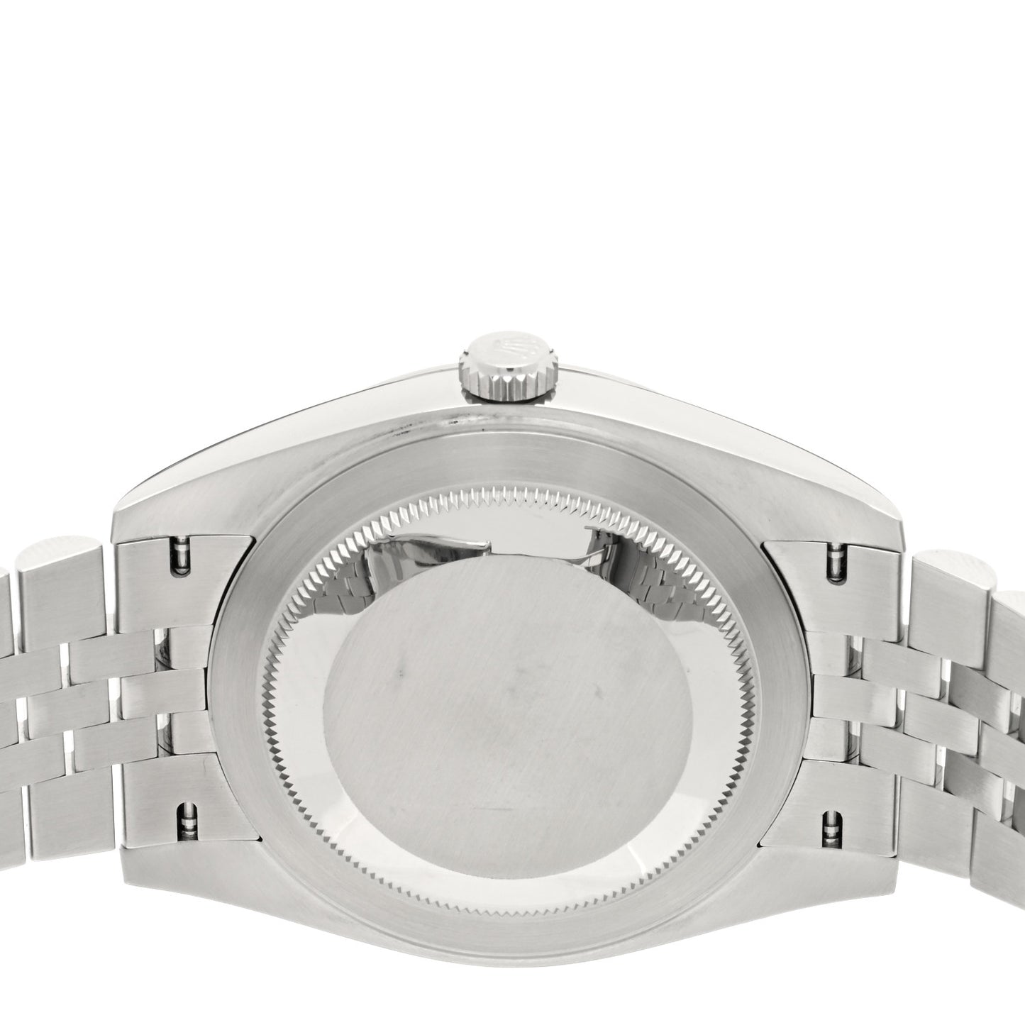 Stainless Steel 41mm Oyster Perpetual Datejust Watch White Roman 126300