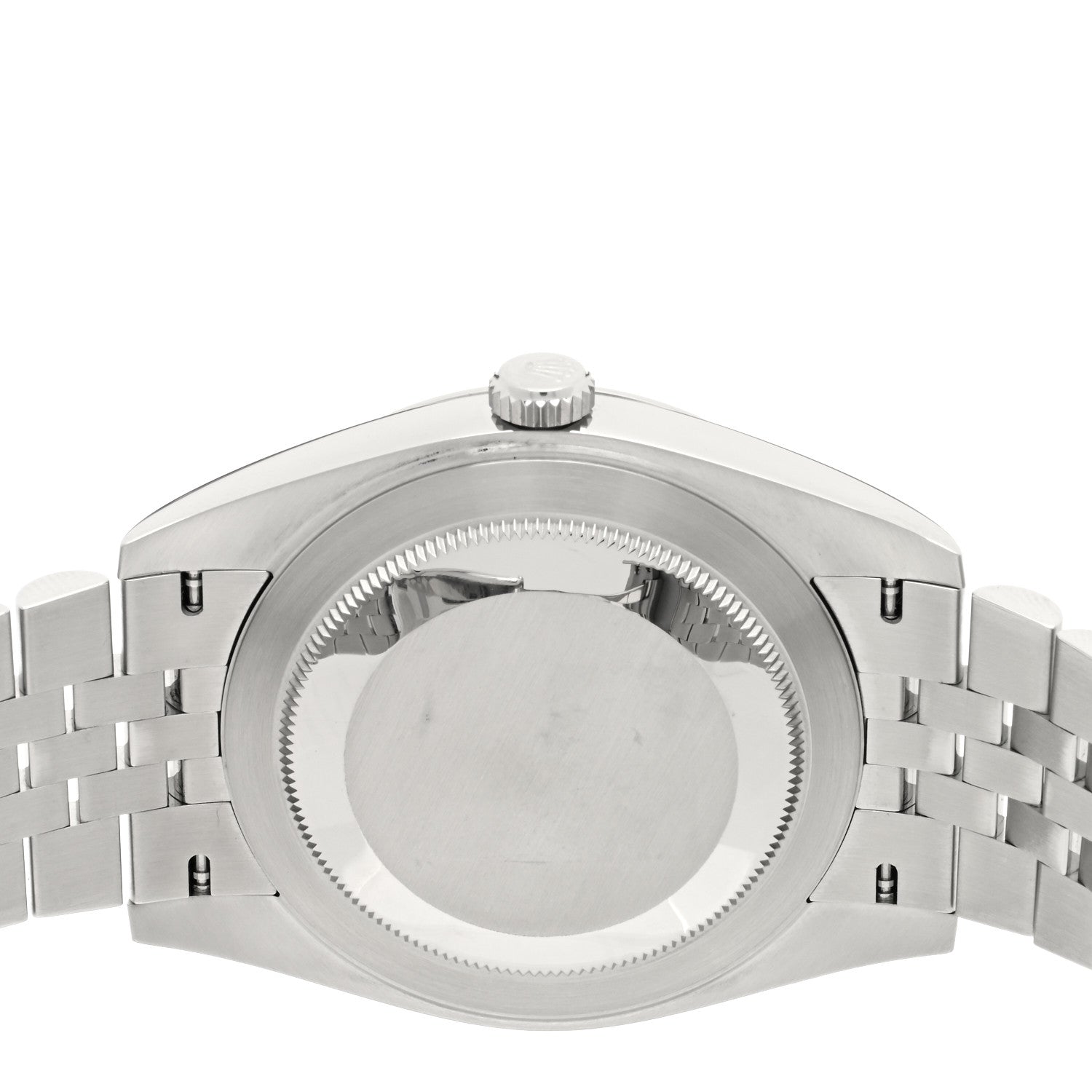 Rolex Stainless Steel 41mm Oyster Perpetual Datejust Watch White Roman 126300 4 of 5