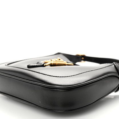 Gucci Boarded Dyana Lux Calfskin Mini Jackie 1961 Hobo Black 9 of 9
