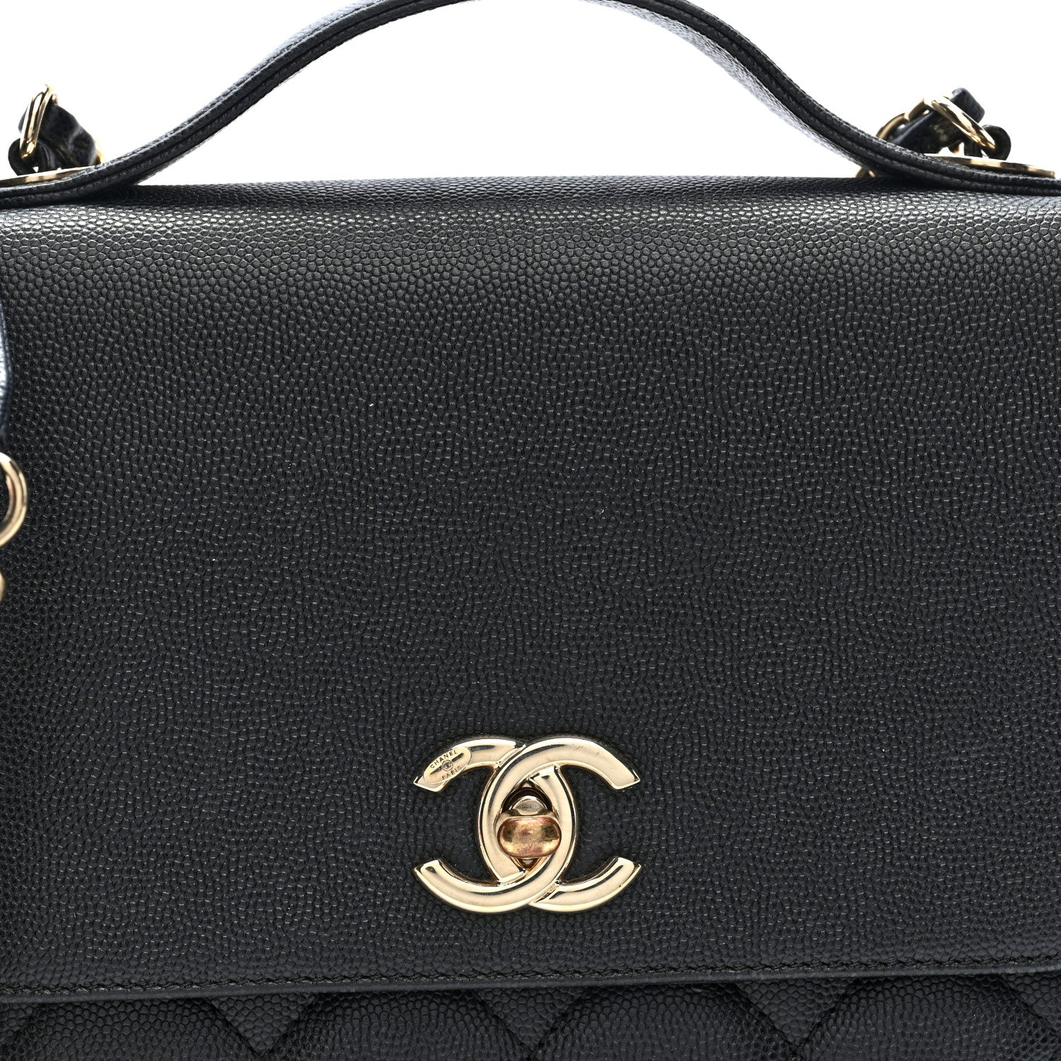 Chanel Caviar Quilted Medium Business Affinity Flap Black 8 of 10