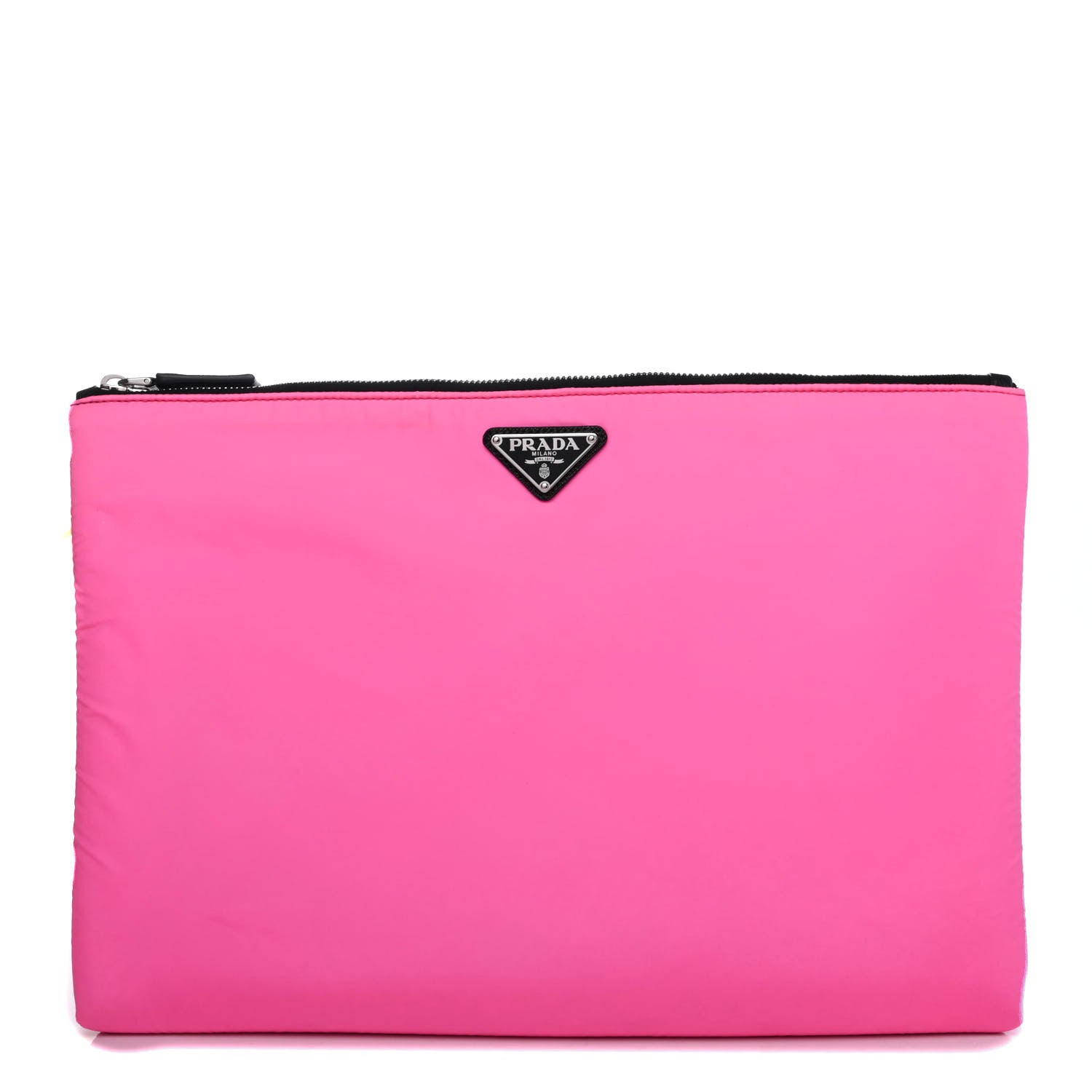 Prada Tessuto Nylon Flat Pouch Pink 1 of 4