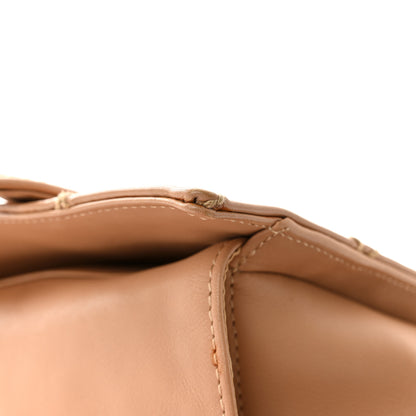 Chanel Calfskin Wild Stitch Small Tote Beige 15 of 16