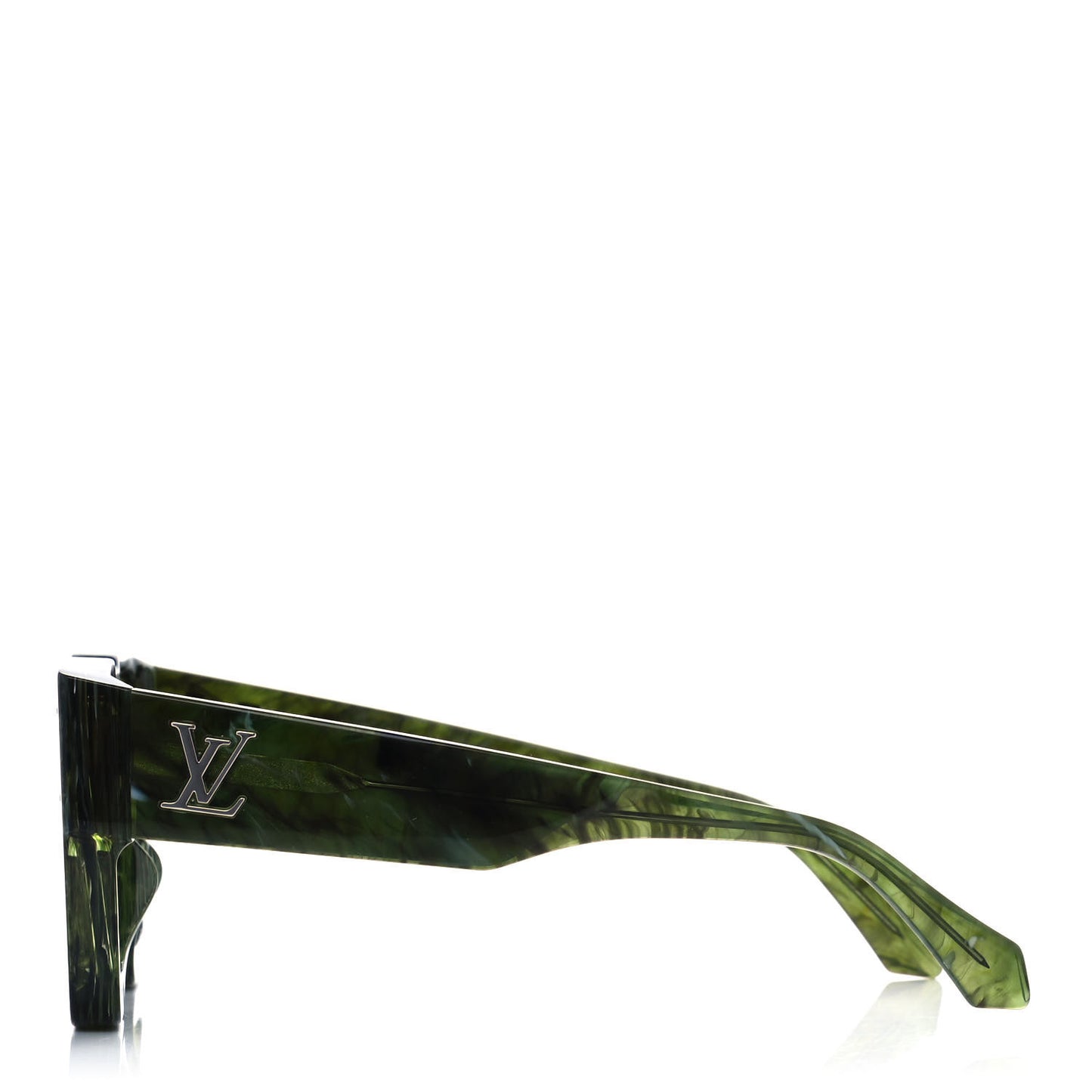 Acetate Marble Effect Swarovski Cyclone Sunglasses Z1552W Green