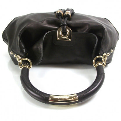 Gucci Leather Large INDY Hobo Black 5 of 9
