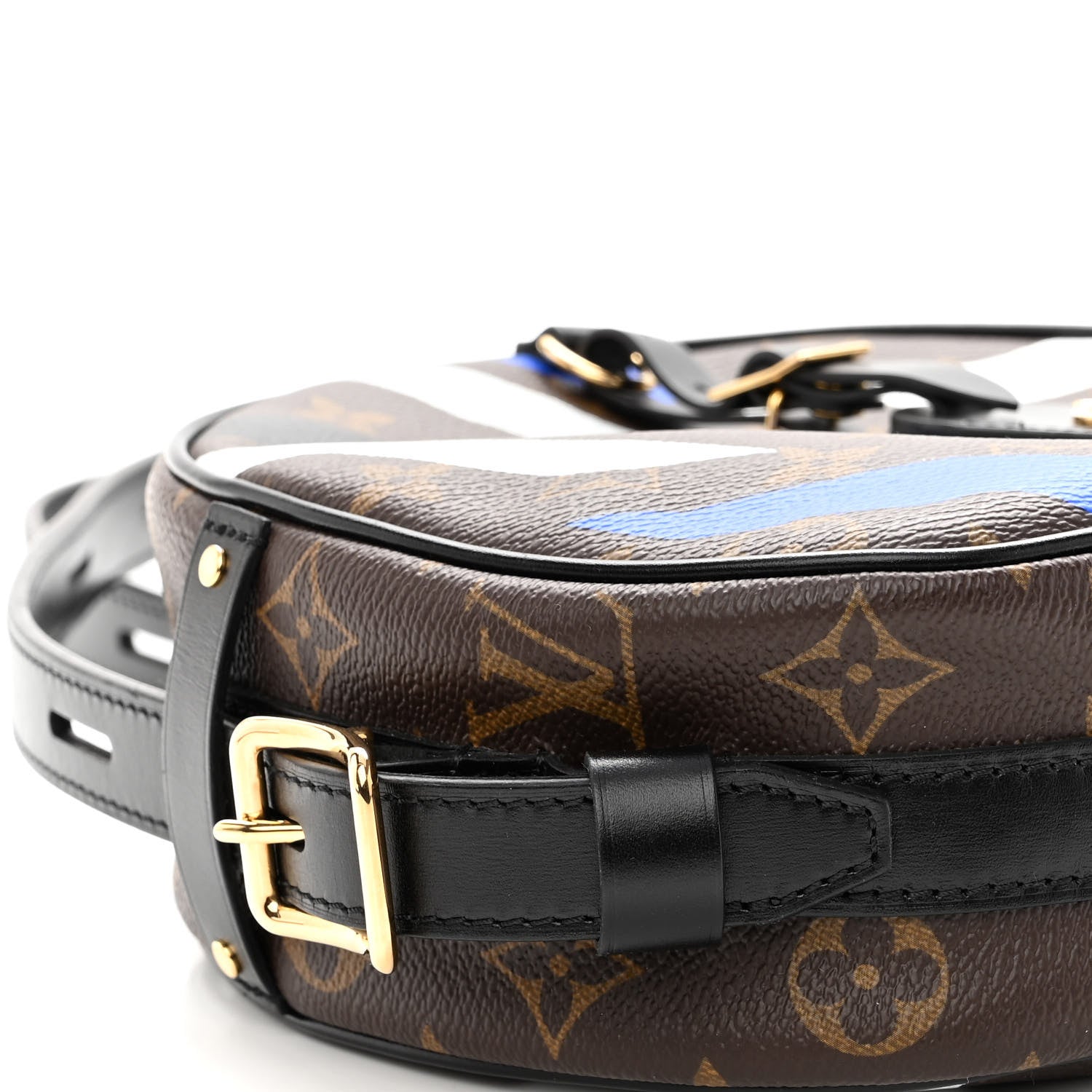 Louis Vuitton X LOL Monogram Boite Chapeau Souple Blue Silver 8 of 9