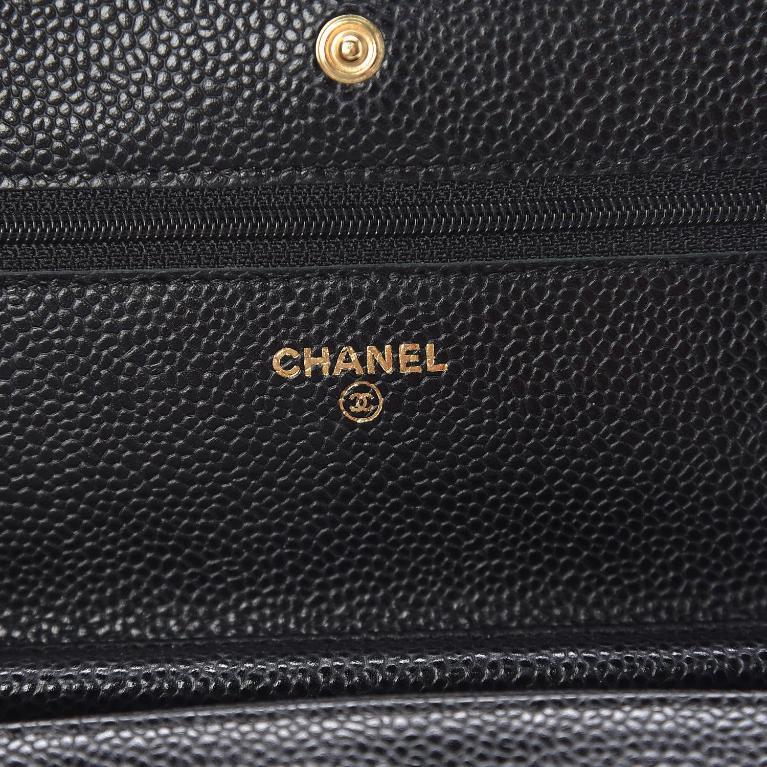 Chanel Caviar Quilted Wallet On Chain WOC Black 6 of 11