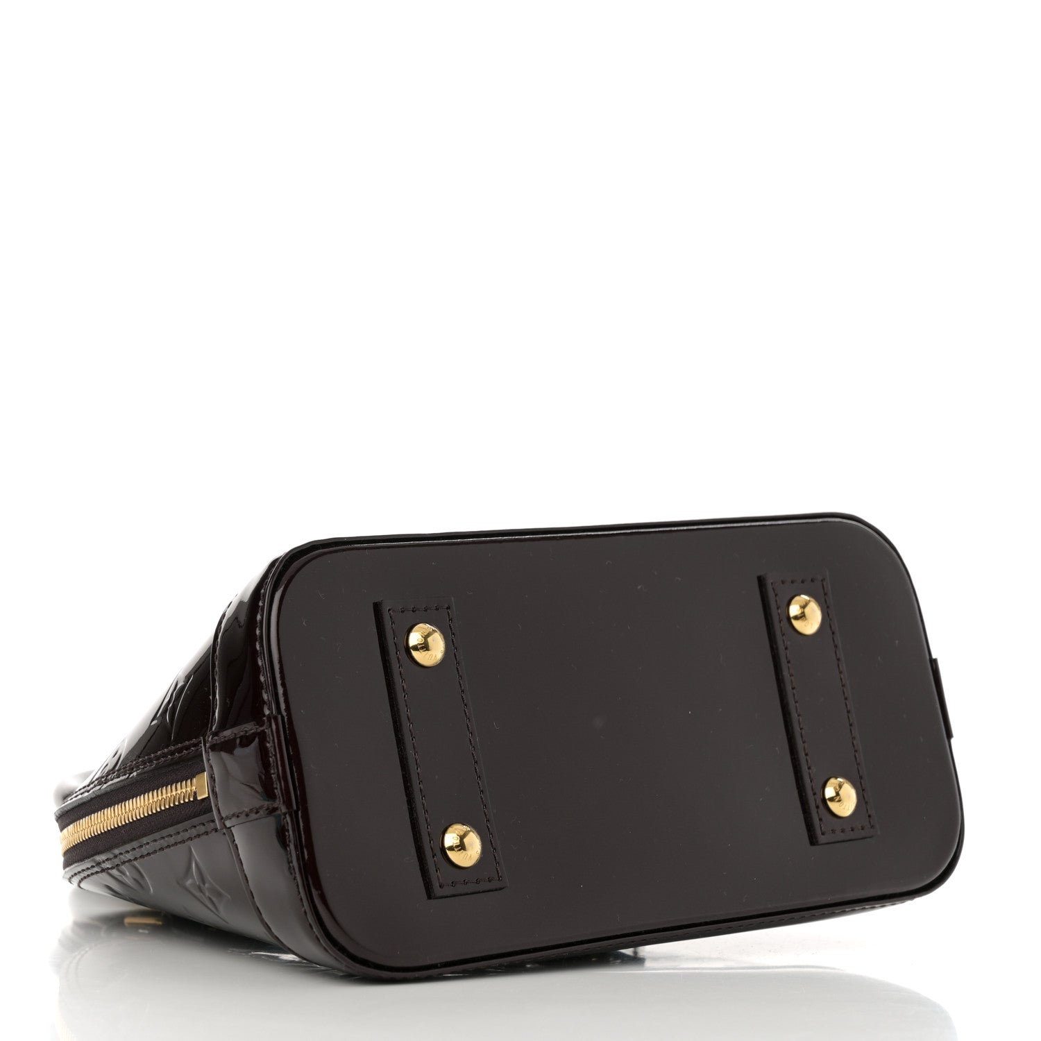 Louis Vuitton Vernis Alma BB Amarante 4 of 10