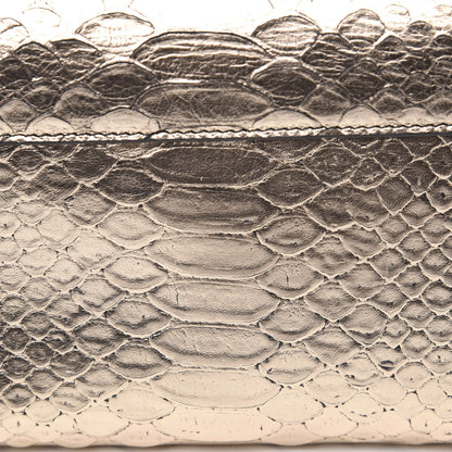 Proenza Schouler Metallic Python Calfskin Embossed PS11 Wallet With Strap Rose Gold 9 of 9