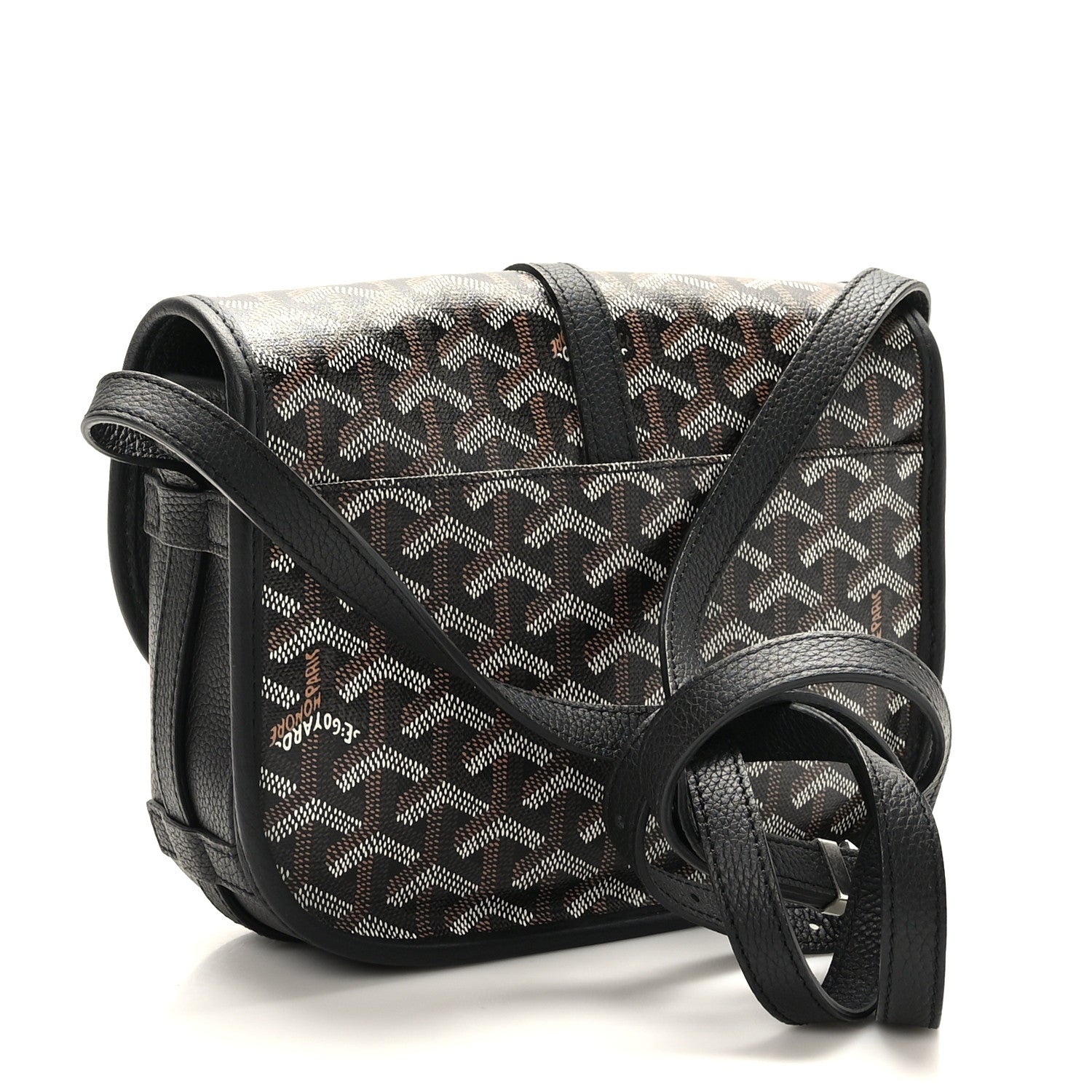 Goyard Goyardine Belvedere II PM Messenger Bag Black 3 of 8