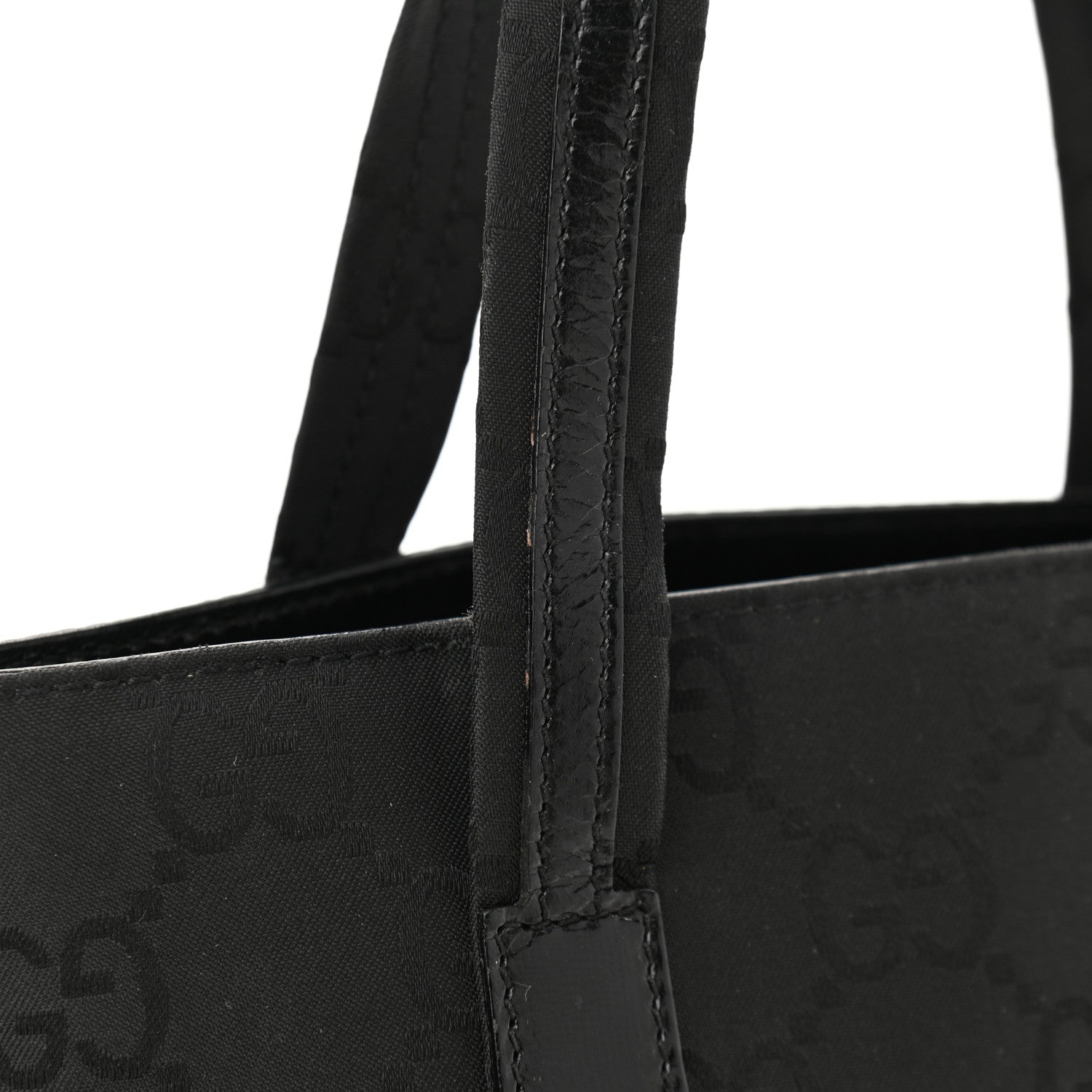 Gucci GG Plus Small Monogram Tote Black 10 of 11