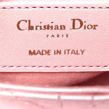 Christian Dior Lambskin Cannage Small My Lady Dior Pink 5 of 9