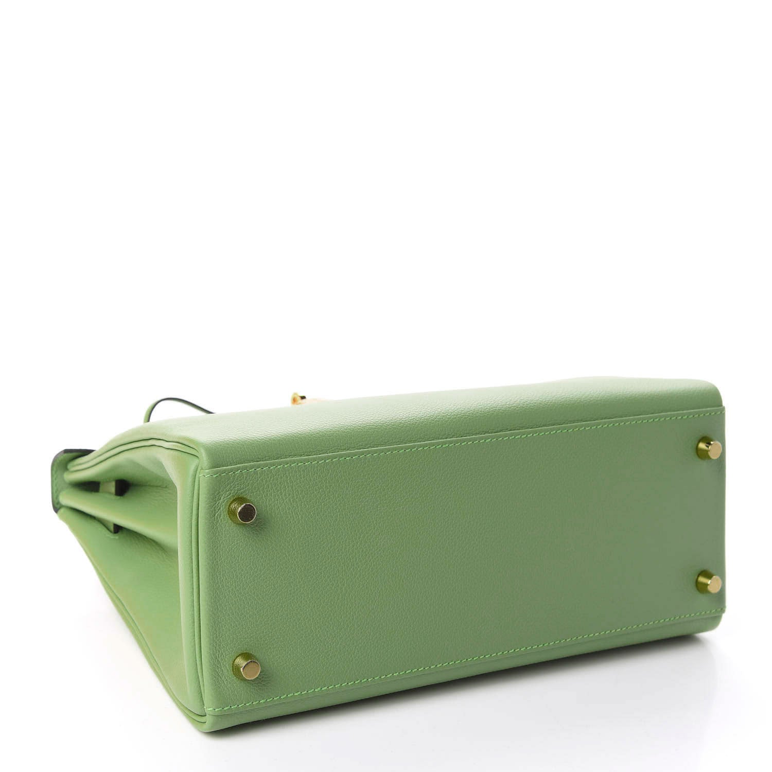 Hermes Evercolor Kelly Retourne 28 Vert Criquet 4 of 11