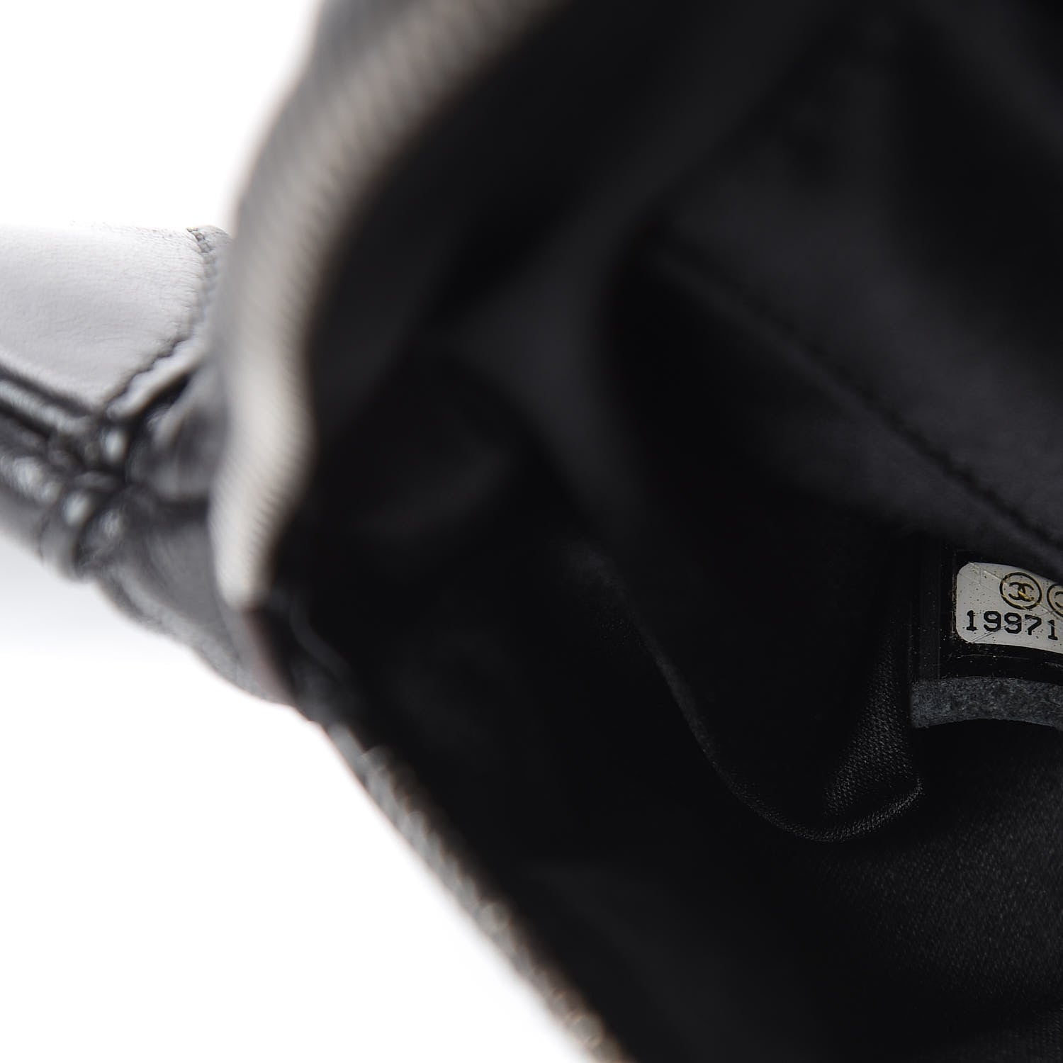 Chanel Lambskin Quilted Banane Waist Bag Fanny Pack Black 9 of 12