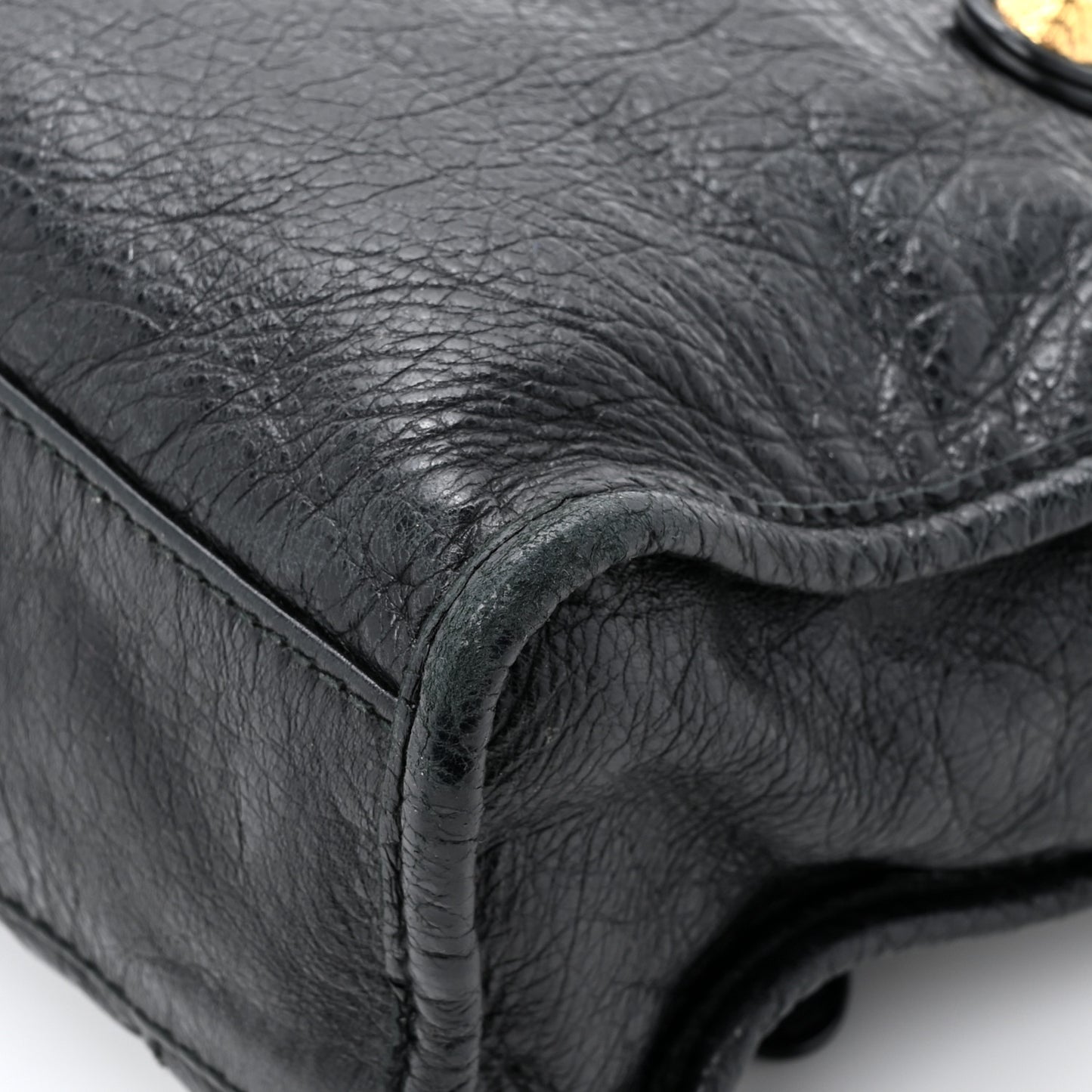 Agneau Giant 12 Gold Hardware Mini City Black