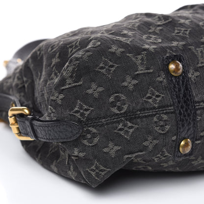 Louis Vuitton Denim Neo Cabby GM Black 5 of 13