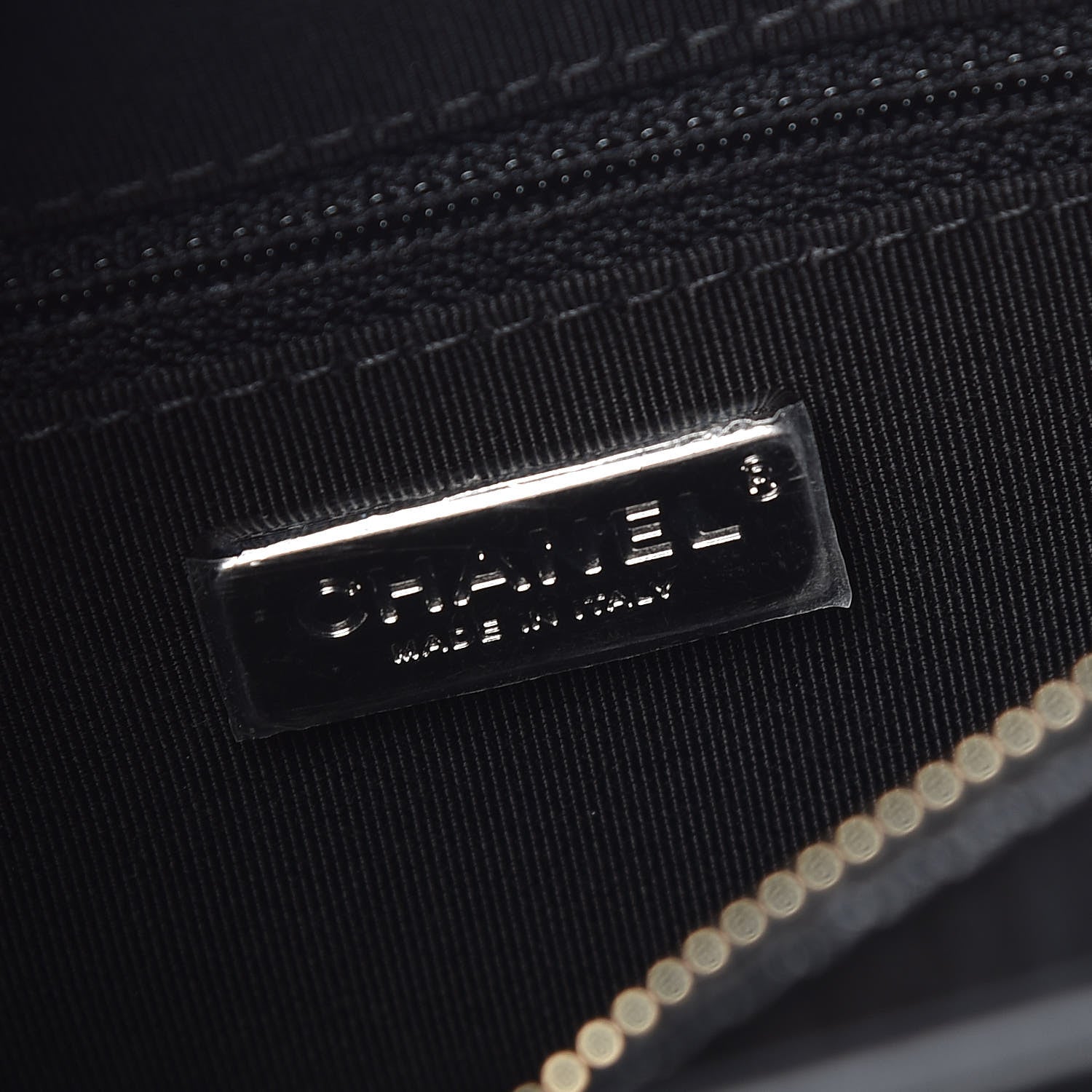 Chanel Sequin Calfskin Small Gabrielle Hobo Black White 6 of 9