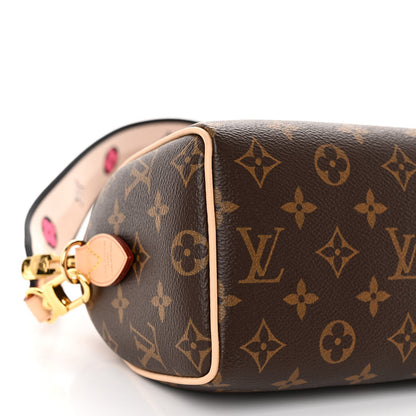 Louis Vuitton Monogram Speedy Bandouliere 20 Black 8 of 9