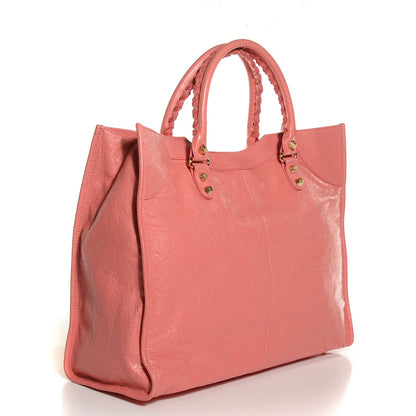 Balenciaga Agneau Giant 12 Gold Hardware Monday Rose Azalee 3 of 11