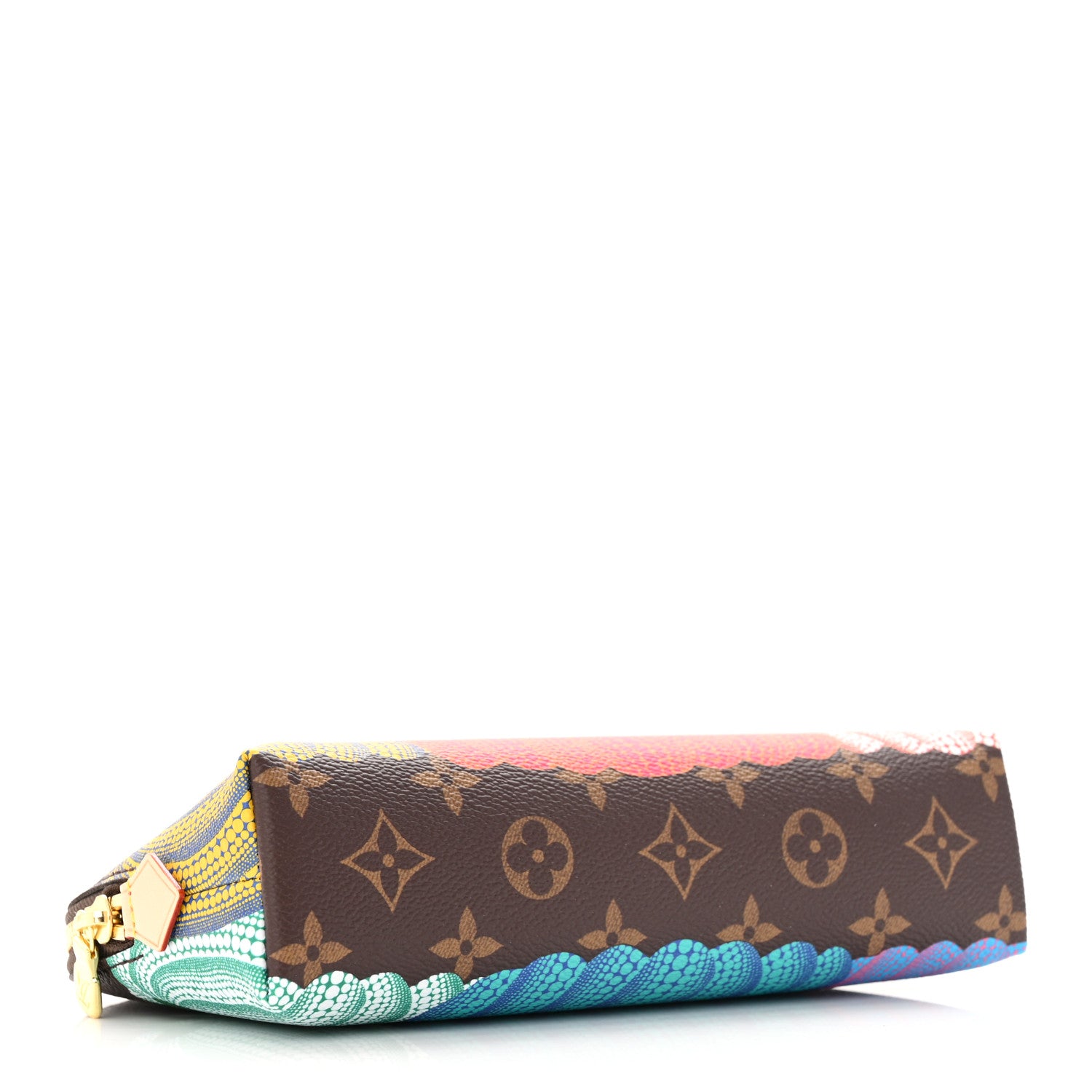 Louis Vuitton LV X YK Monogram Printed Kusama Pumpkin Cosmetic Pouch 4 of 8