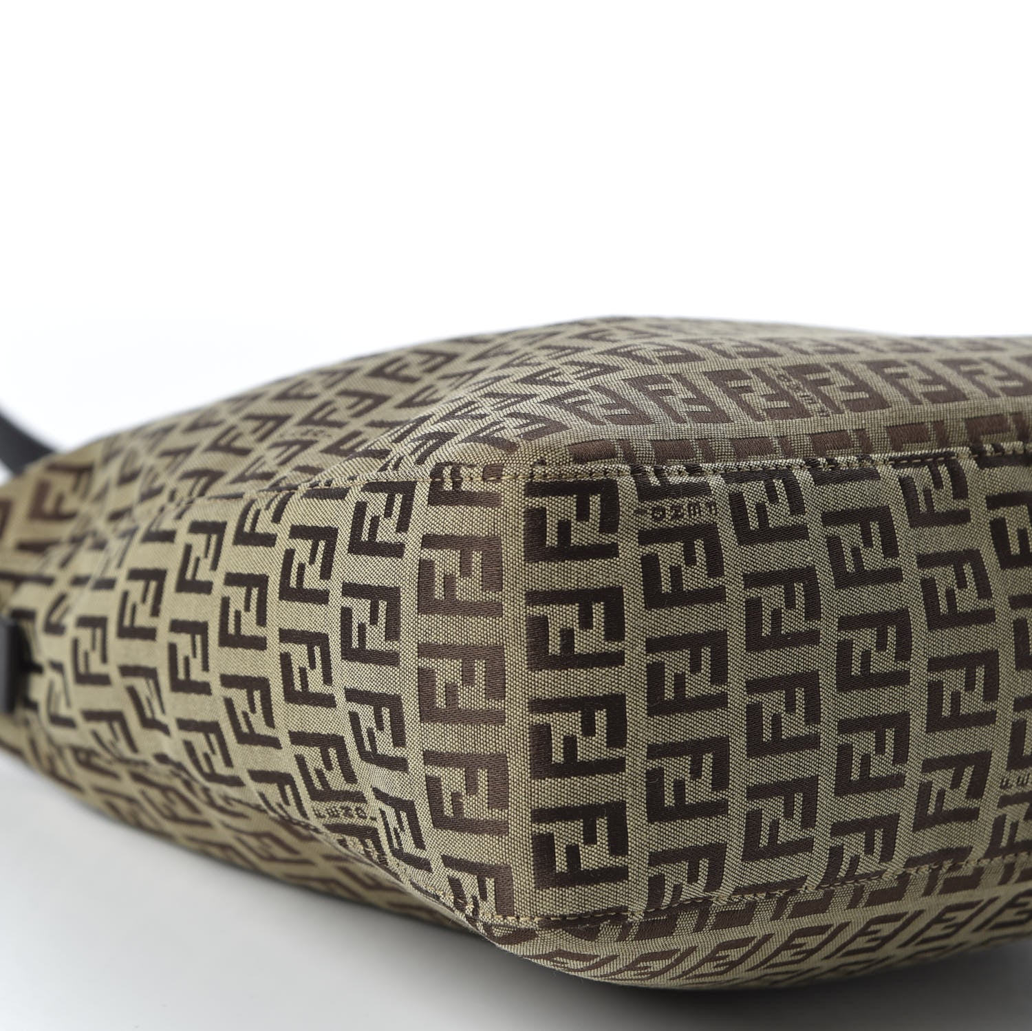 Fendi Zucchino Shoulder Bag Tobacco 5 of 8