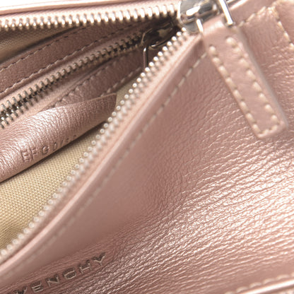 Givenchy Metallic Sugar Goatskin Mini Pandora Light Pink 7 of 10