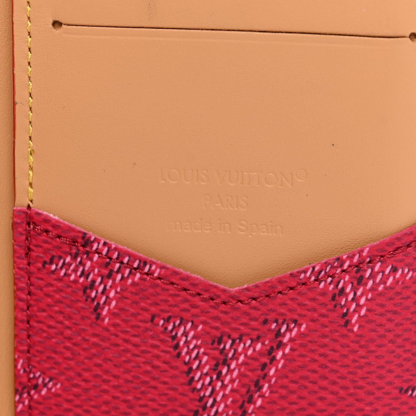 Monogram Heritage Pocket Organizer Rose Pondicherry