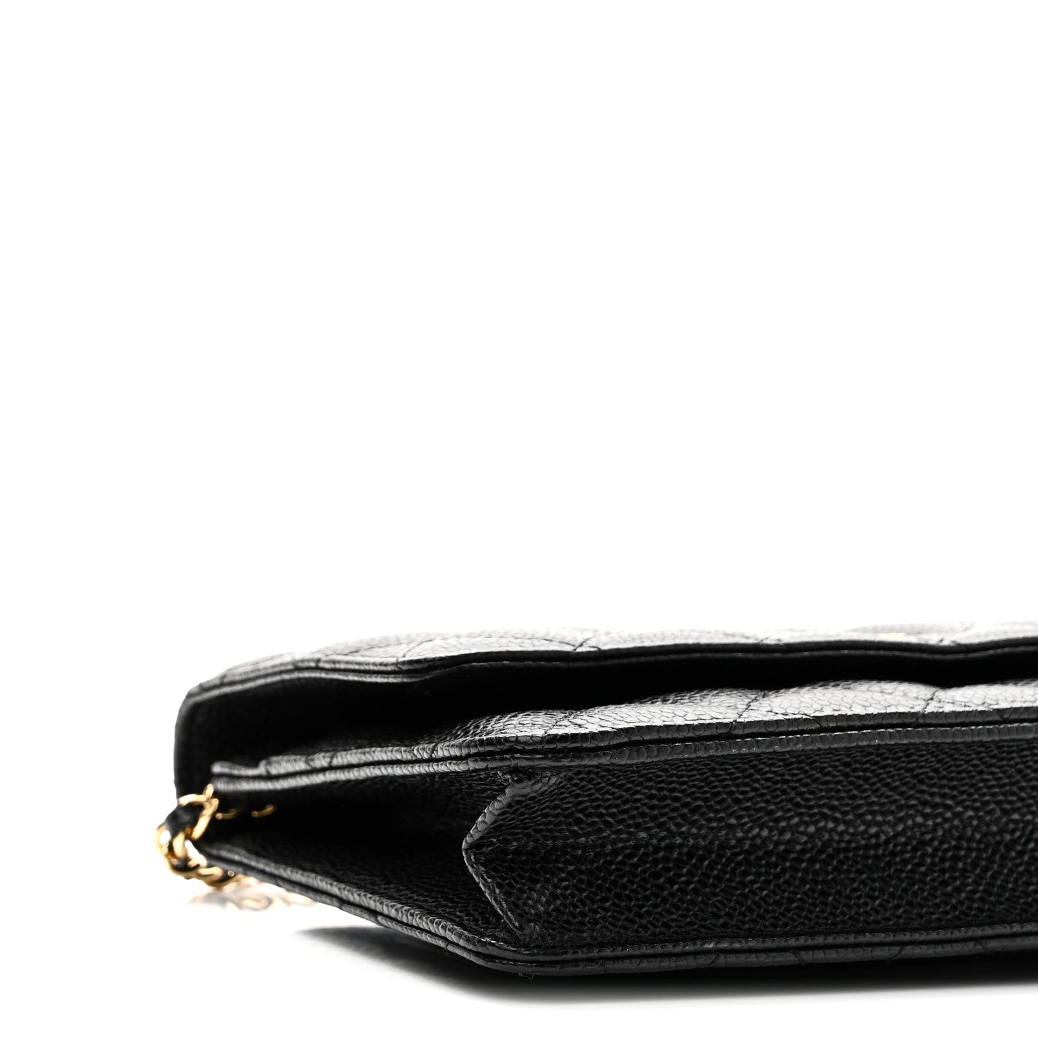 Chanel Caviar Quilted Wallet on Chain WOC Black 10 of 12
