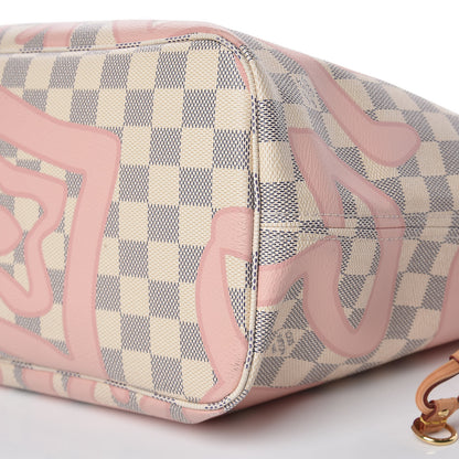 Louis Vuitton Damier Azur Tahitienne Neverfull MM 13 of 13