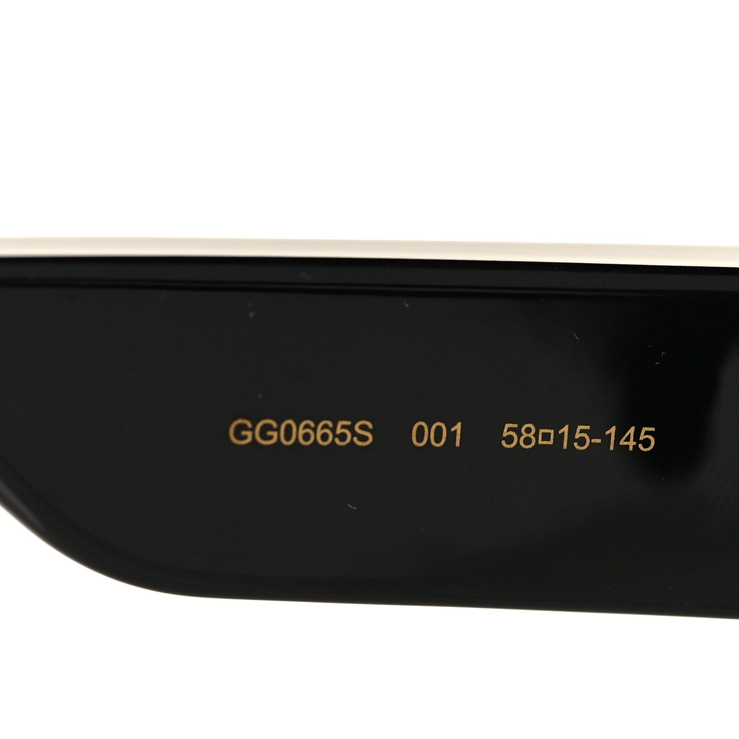 Gucci Acetate Aviator Sunglasses GG0665S Black 8 of 10