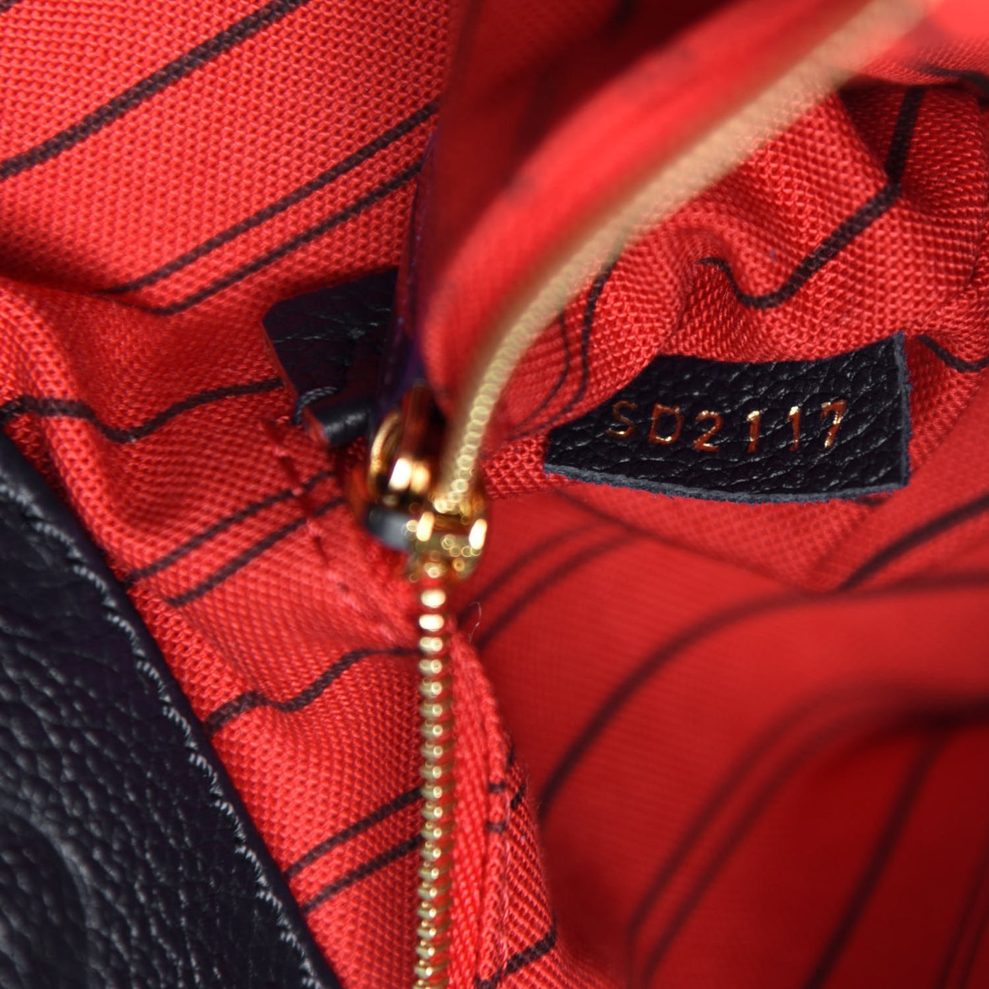 Empreinte Artsy MM Marine Rouge