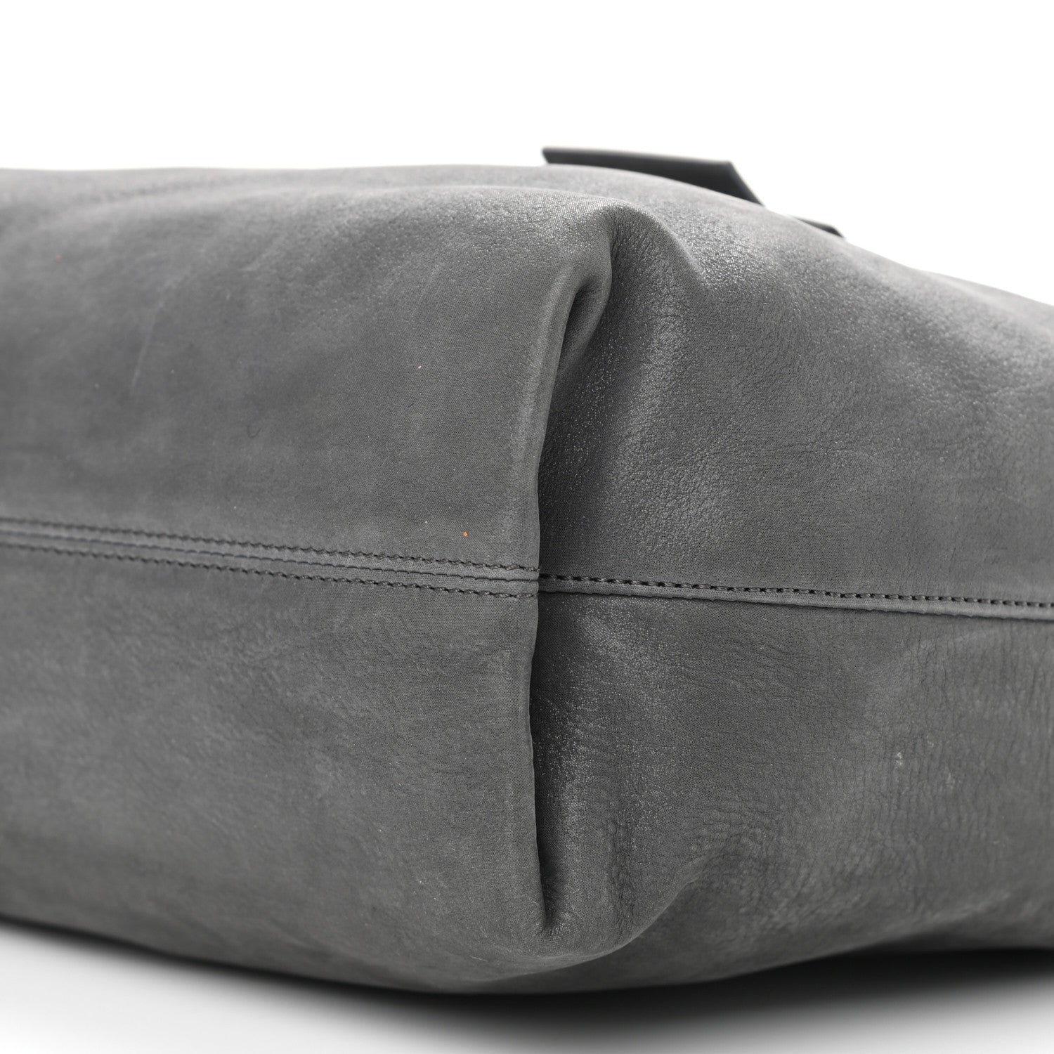 Fendi Vitello Savana Forever Hobo Grigio Tartaruga Natural 10 of 13