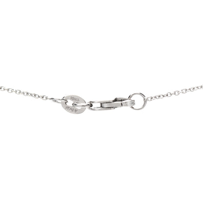 Roberto Coin 18K White Gold Diamond Cursive Letter C Pendant Necklace 4 of 5