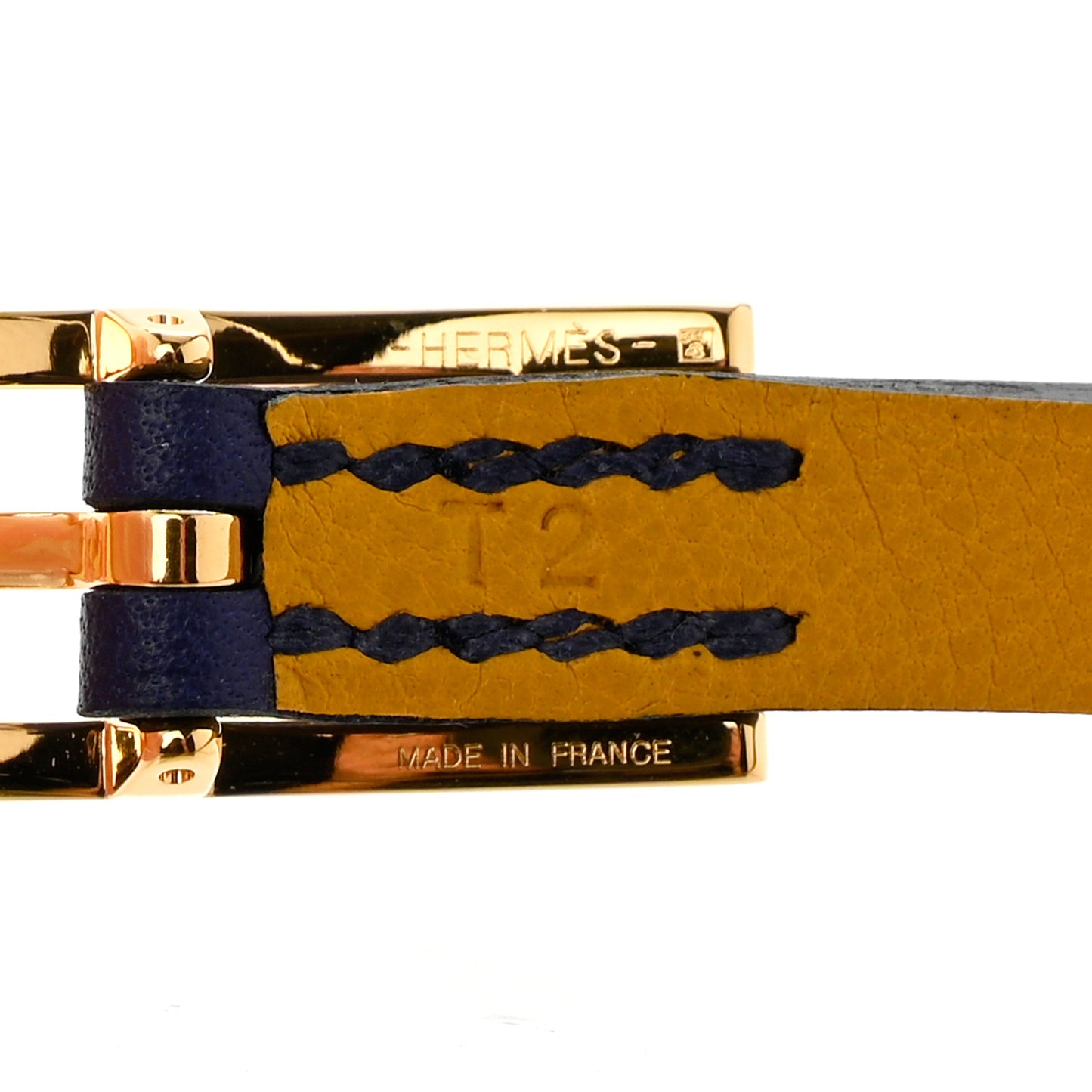 Swift Behapi Double Tour Bracelet T2 Bleu Encre Ambre