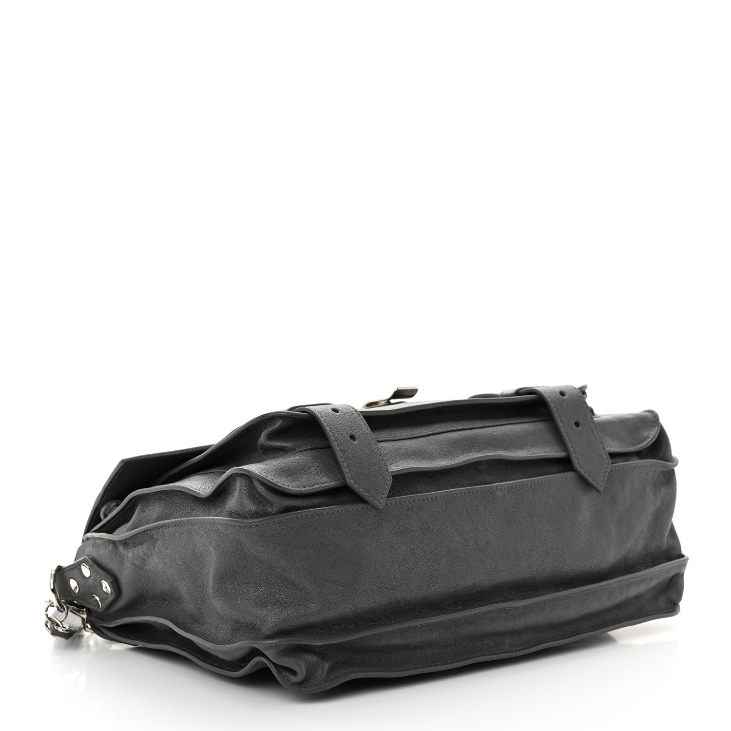 Proenza Schouler Lambskin Medium PS1 Satchel Heather Grey 4 of 9