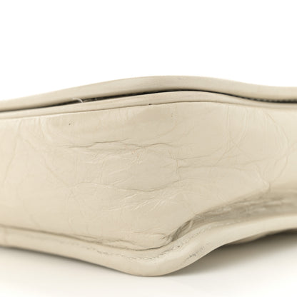 Saint Laurent Crinkled Calfskin Matelasse Monogram Niki Chain Wallet Crema Soft 10 of 15