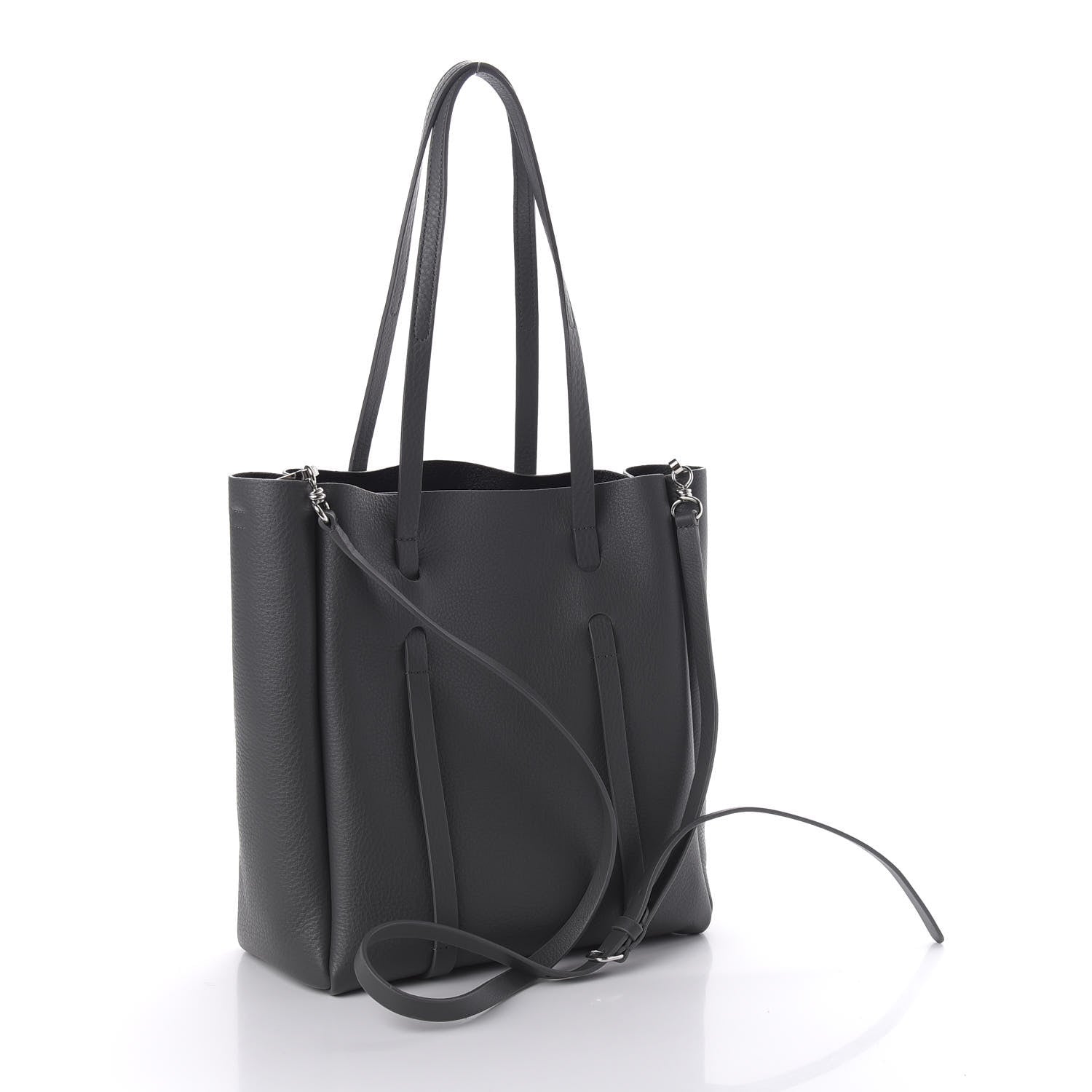 Balenciaga Calfskin XS Everyday Tote Gris Fossile 4 of 11